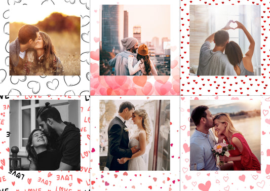 Valentine's Day Magnet Cards – Personalized Valentine's day Gift