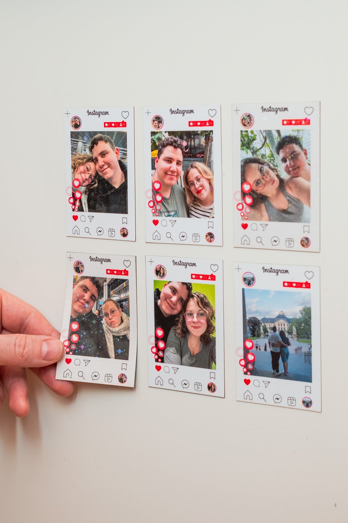 Instagram Post Magnets - Magneticae Memorias