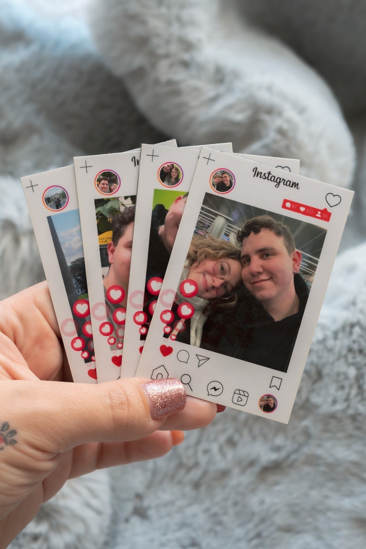 Instagram Post Magnets - Magneticae Memorias